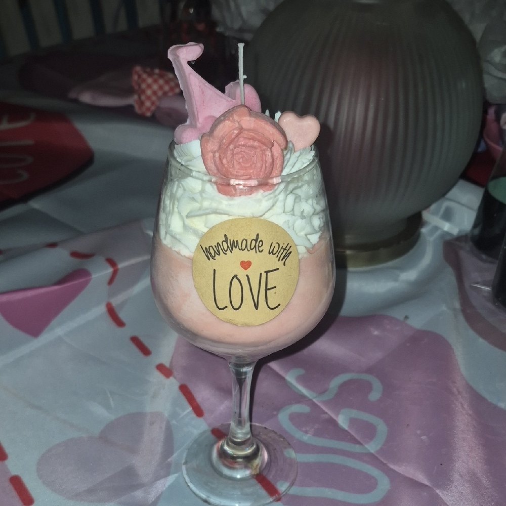 Rose All Day-Handcrafted Soy Wax Candle